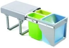 Pyramis Sortownik odpadów COLOR PYR403 ""40"" potrójny 1x16l + 2x8l