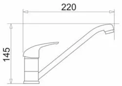 Pyramis Bateria ASALIA, chrom