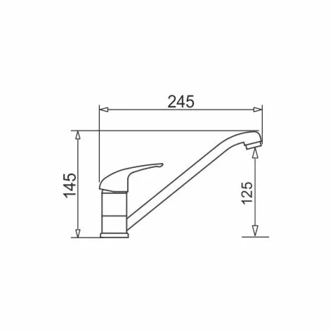 Pyramis Bateria ASALIA, granit szary beton