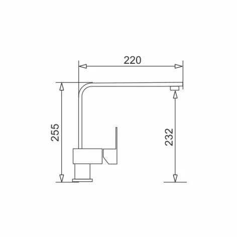 Pyramis Bateria AVENNA, chrom