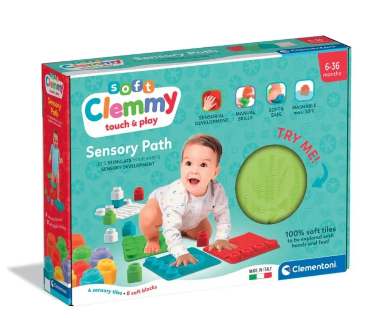 Clementoni Clemmy 17352  Ścieżka sensoryczna