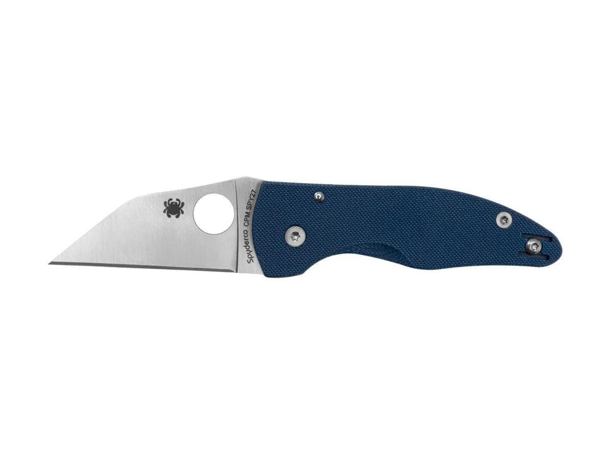 Spyderco MICROJIMBO COBALT BLUE G-10 SPY27 PLAIN C264GPCBL