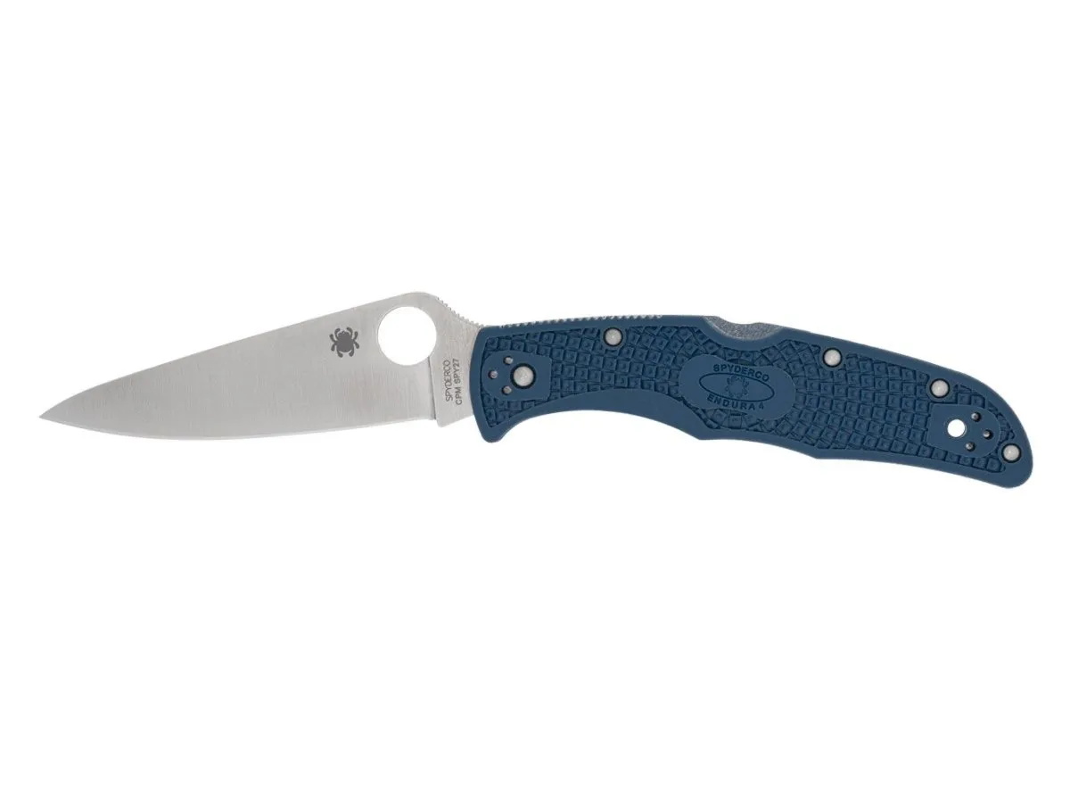 Spyderco ENDURA 4 FRN COBALT BLUE SPY27 PLAIN C10PCBL