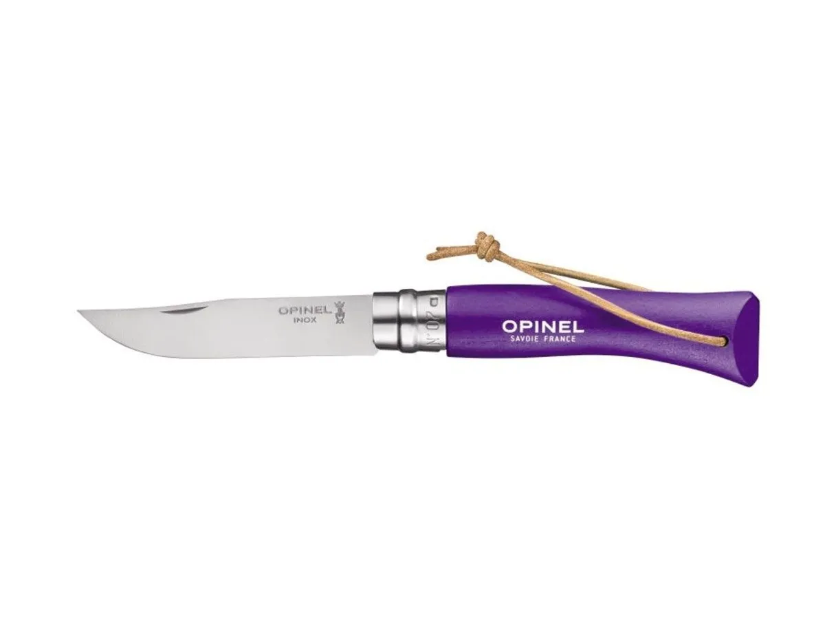 Opinel TRADIZIONE N°07 INOX BAROUDEUR "VIOLET" (002205)