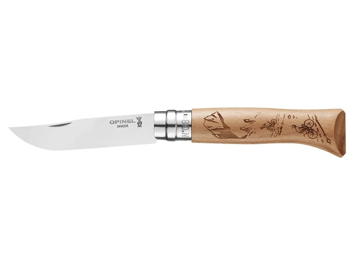 Opinel SPORT N°08 INOX GRAVOUR "VELO" (002187)