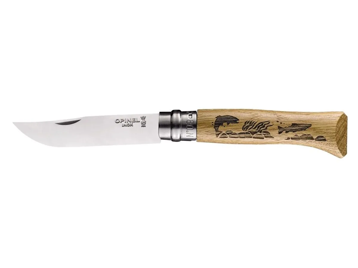 Opinel ANIMALIA N°08 INOX "TROTA" (002334)