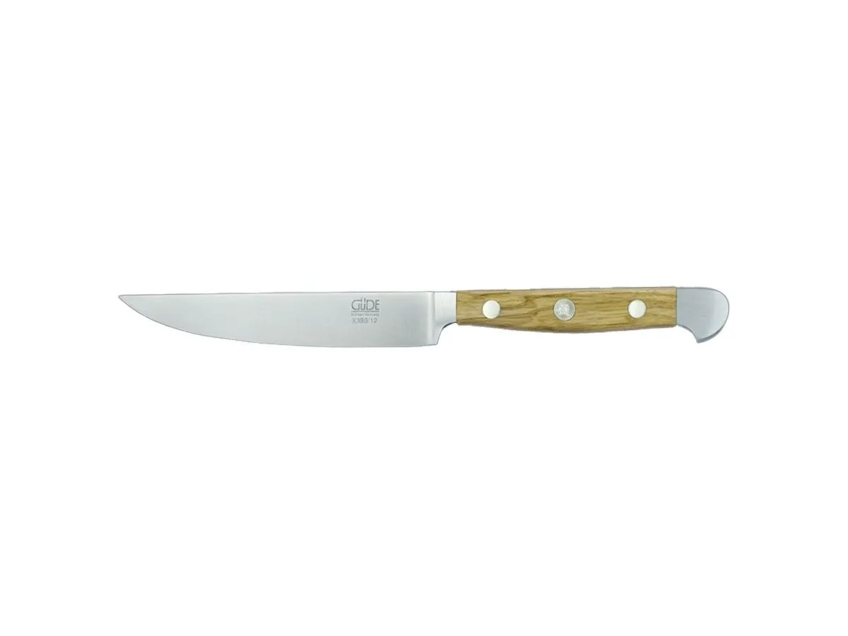 Gude ALPHA ULIVO BISTECCA LARGO (Porterhouse Steak knife) CM.12 X380/12