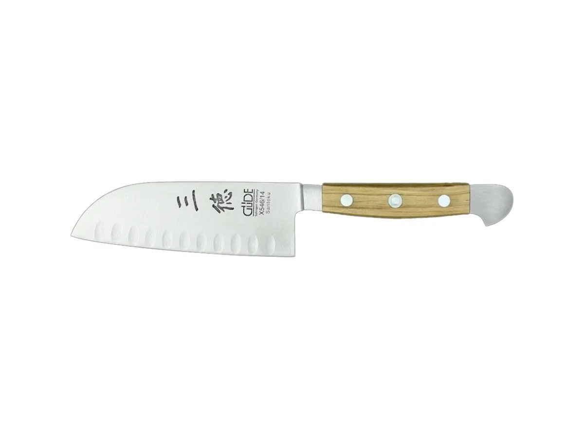 Gude ALPHA ULIVO SANTOKU C/ALVEOLI (Santoku Kulle) CM.14 X546/14