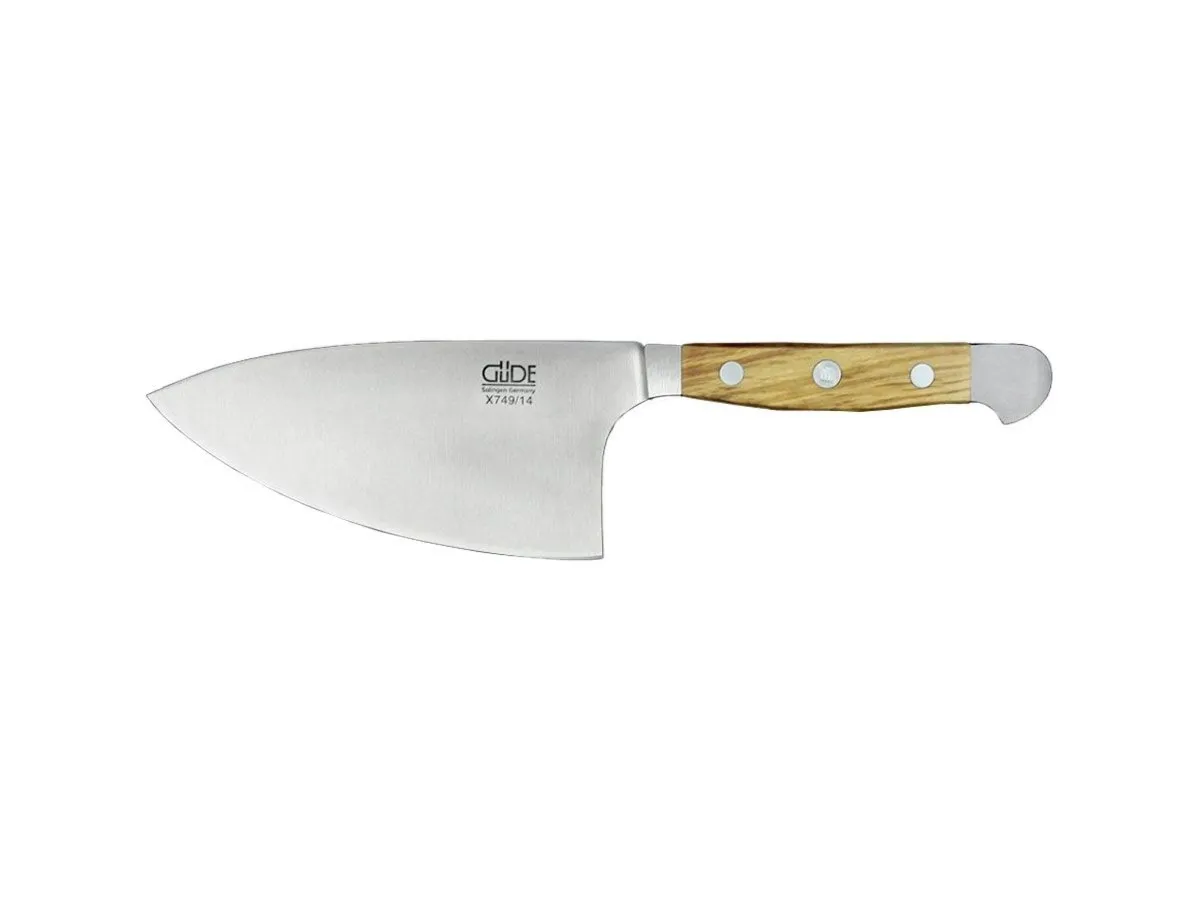 Gude ALPHA ULIVO COLTELLO ERBE AROMATICHE (Herb Knife Shark) CM.14 X749/14
