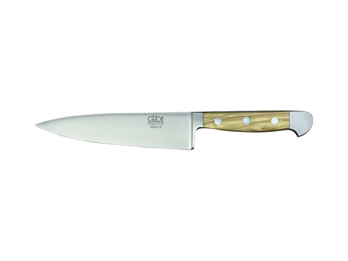 Gude ALPHA ULIVO TRINCIANTE CUOCO (Chef's knife) CM.16 X805/16