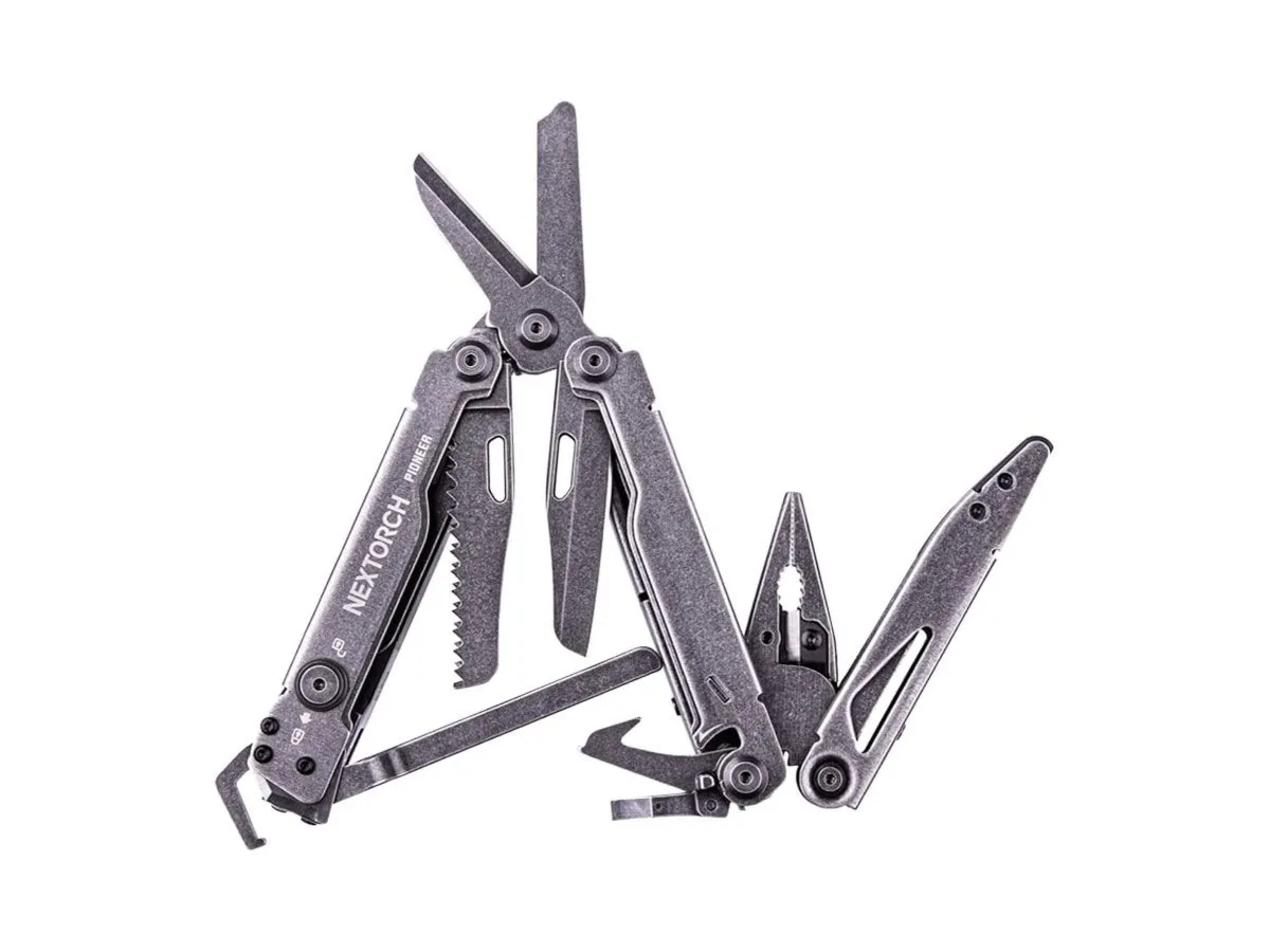 Nextorch PIONEER PROFESSIONAL MULTITOOL (15 TOOLS) Gray