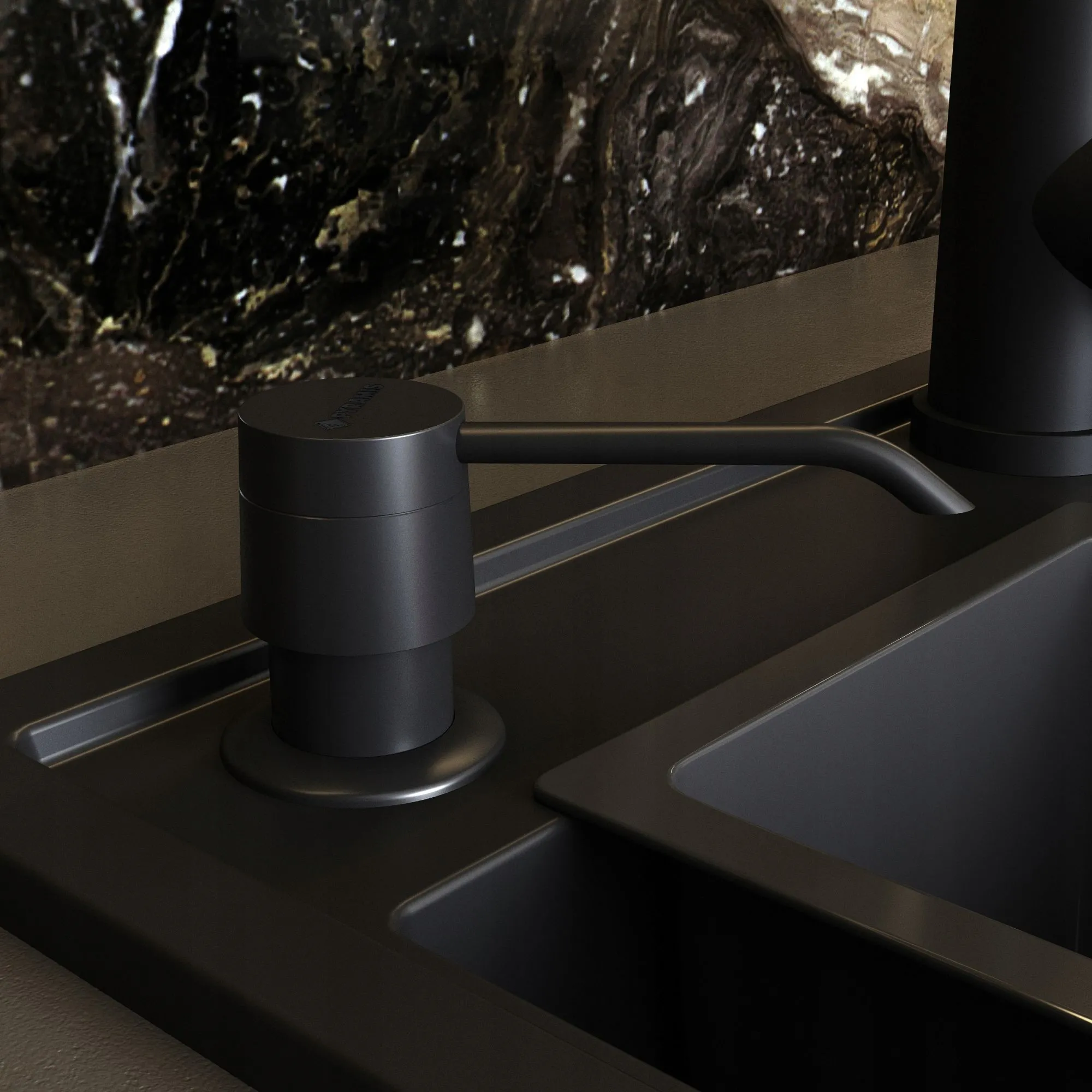 Pyramis Zlew. CAMEA (79x50) 1B 1D L Black Edition + Bateria FLEXOS