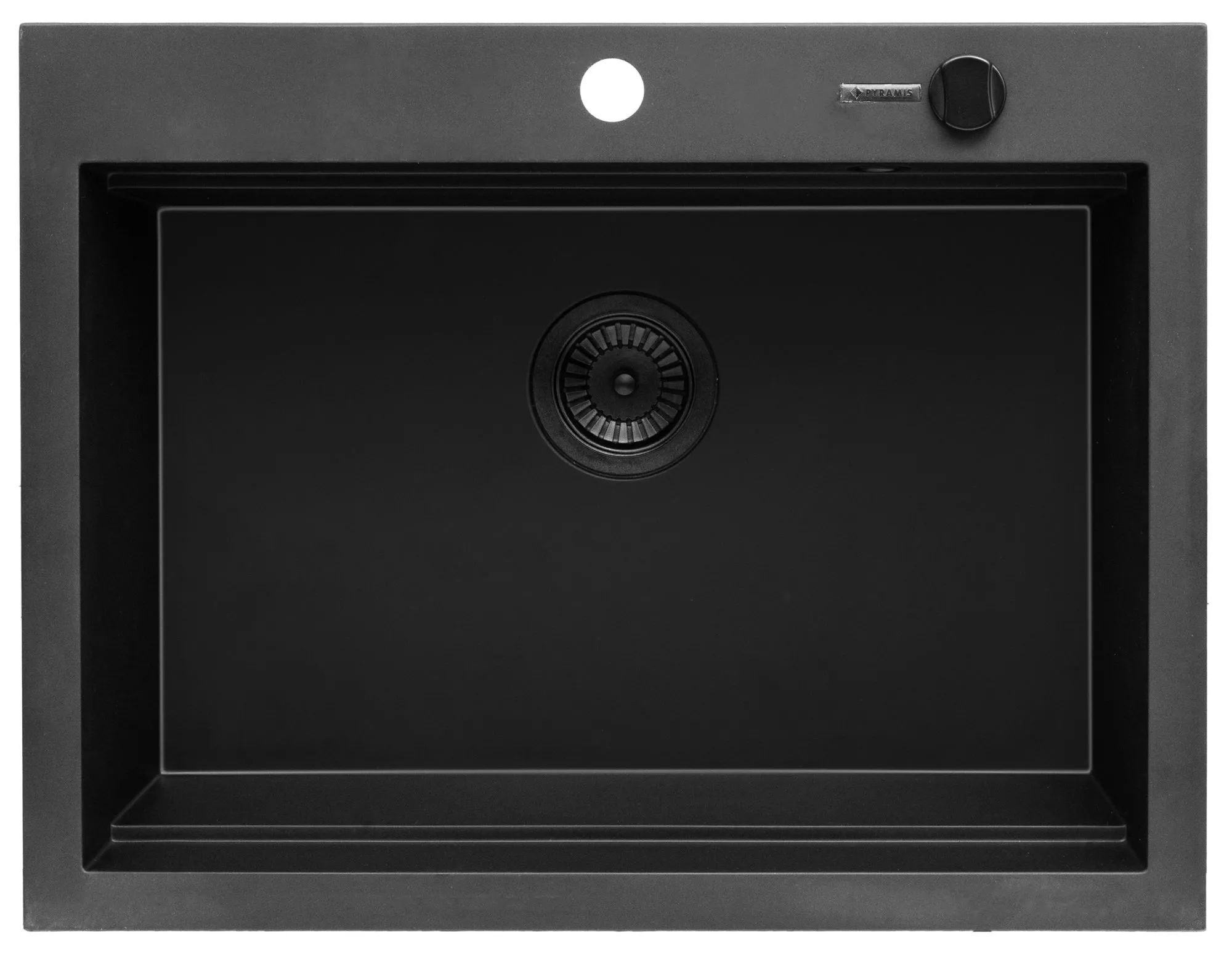 Pyramis Zlew. SIROS (67x51,5) 1B Black Edition + Bateria TRIGONO