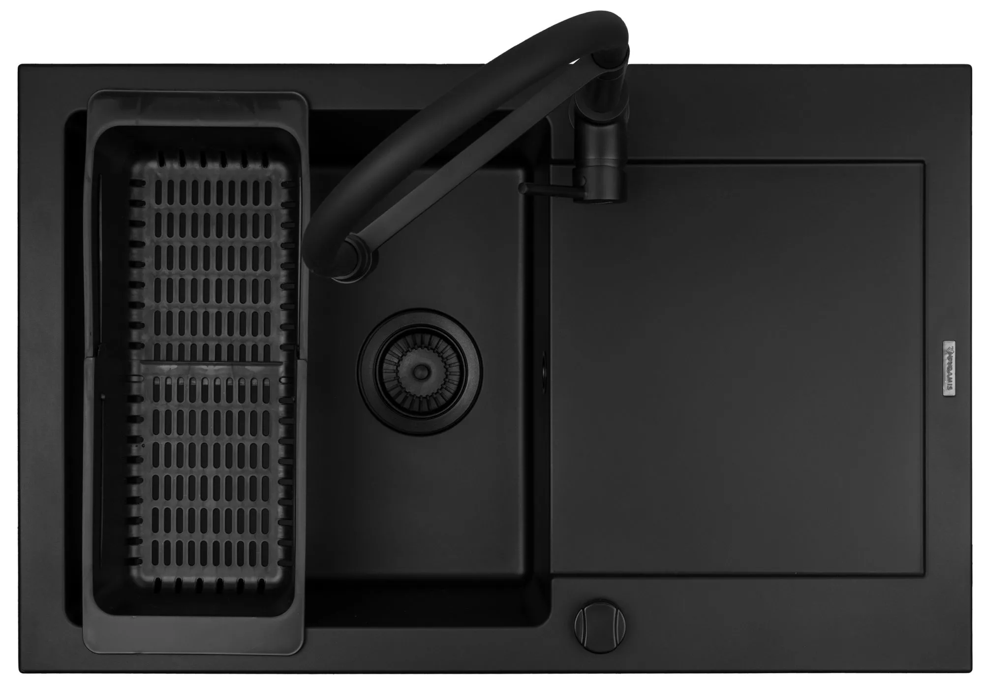 Pyramis Zlew. MIDO (79x50) 1B 1D Black Edition + Bateria SERINA