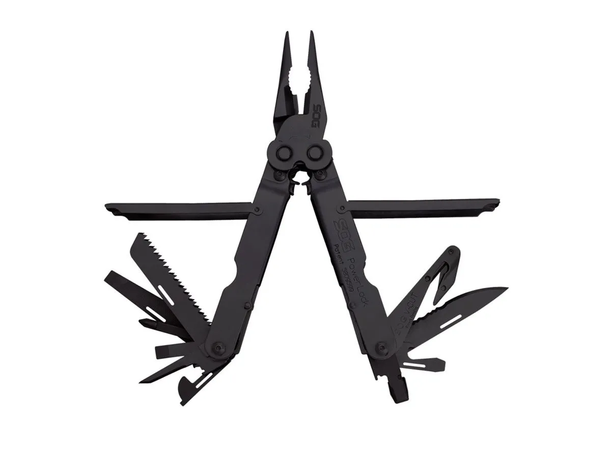 Sog POWERLOCK W/V CUTTER BLACK B63N-CP