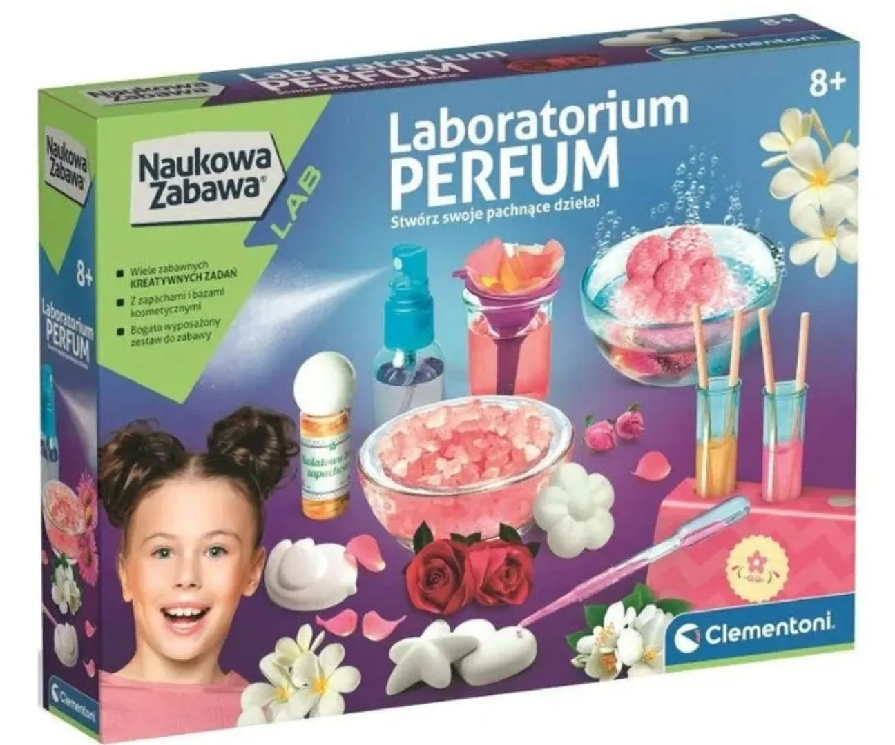 Clementoni Naukowa Zabawa Lab 50887 Laboratorium Perfum