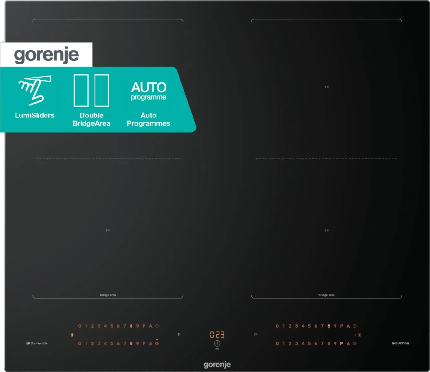 Gorenje GI6443BSCWF G800 Płyta indukcyjna, 60 cm