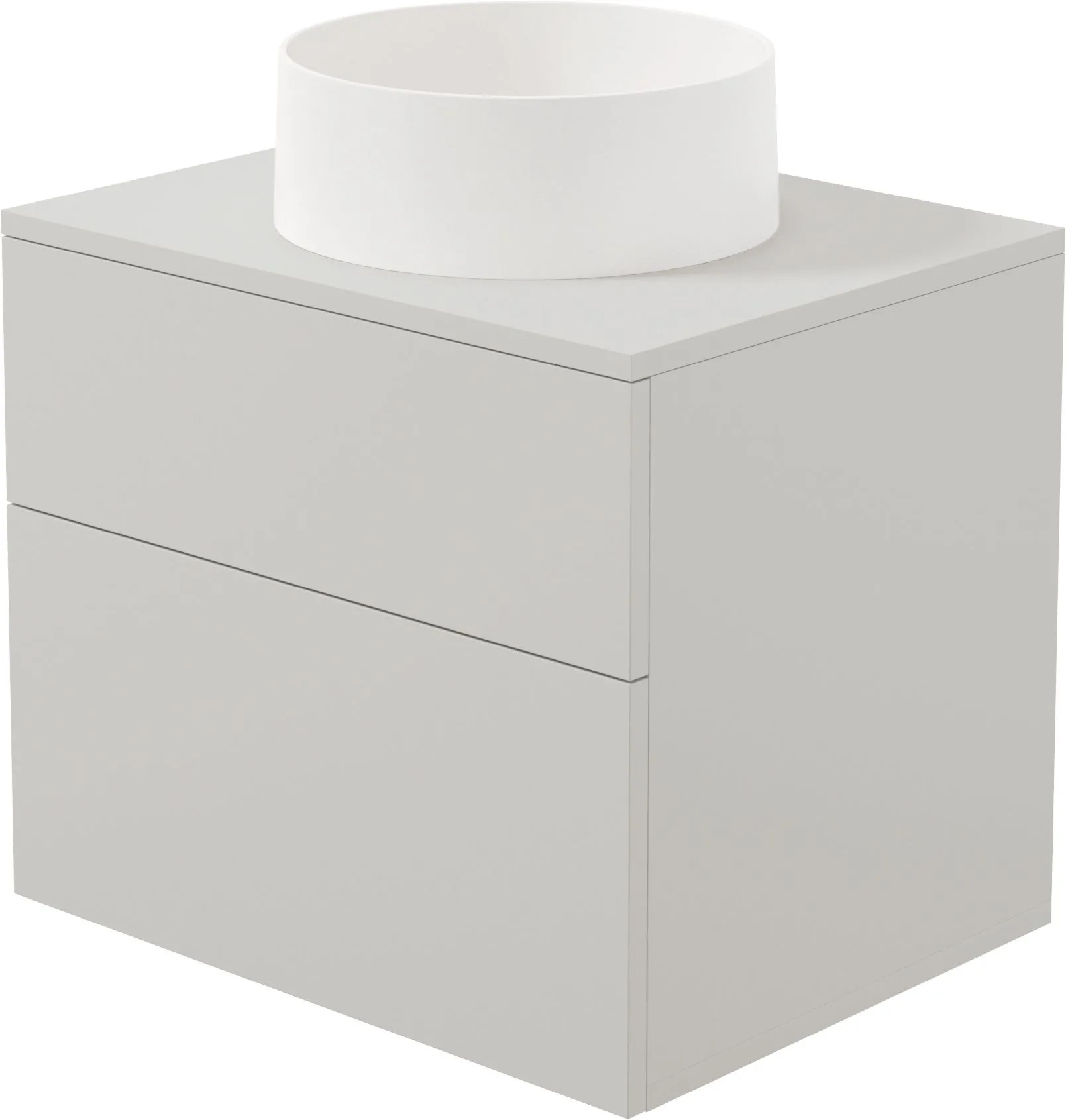 Deante Szafka umywalkowa z umywalką granitową - 360 mm