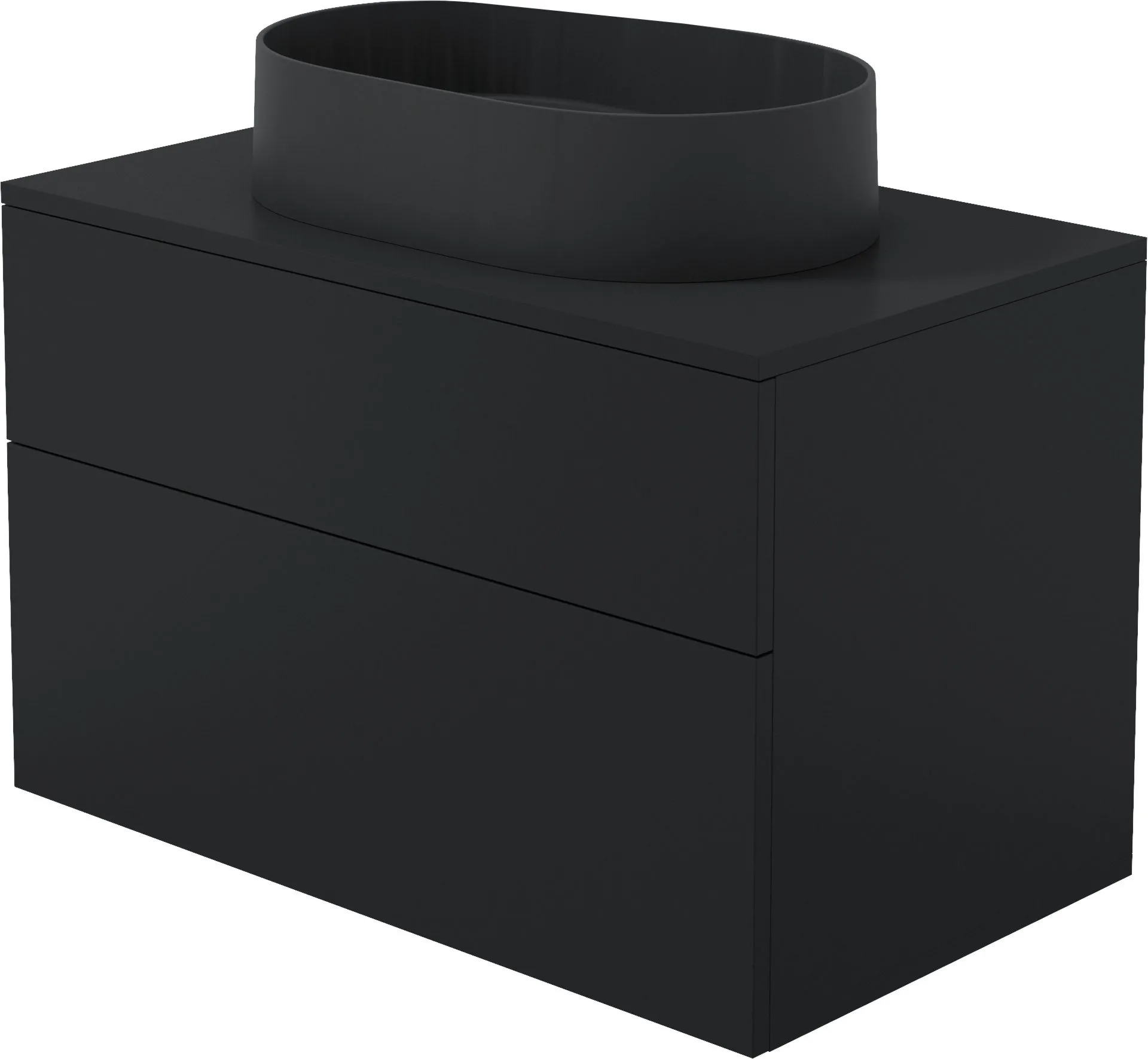 Deante Szafka umywalkowa z umywalką granitową - 55x35 cm