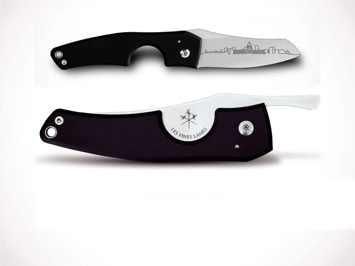 Les Fines Lames CIGAR CIGAR LE PETIT SKYLINES-HAVANA ANODOWANY CZARNY