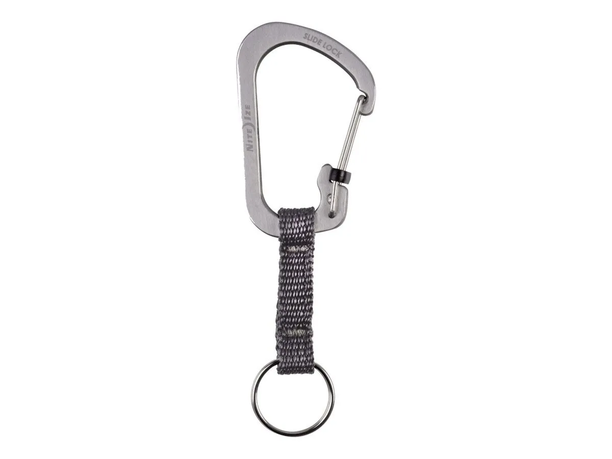 Niteize SLIDELOCK KEYRING #3 SS Stainless CSLW3-11-R6