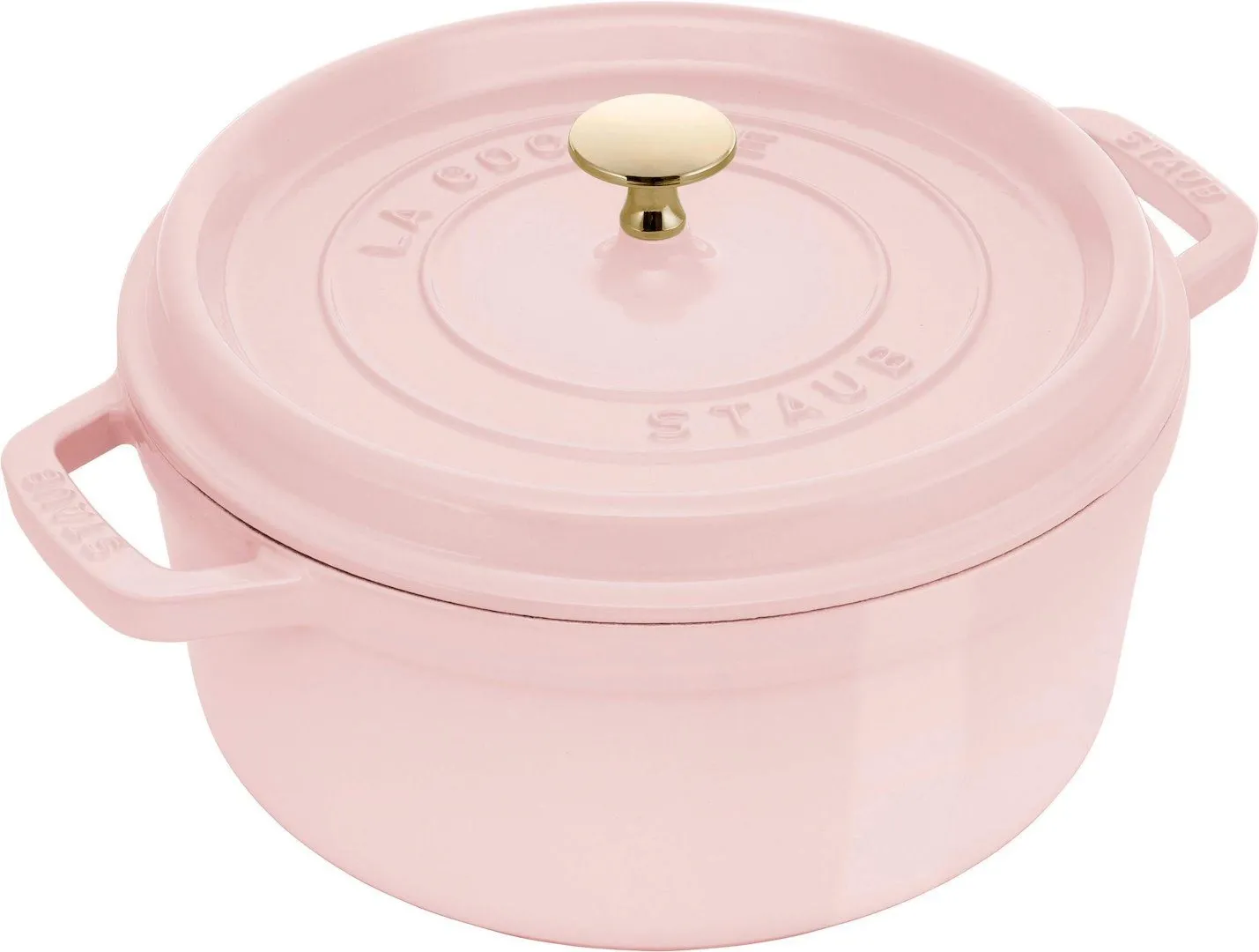 STAUB LA COCOTTE Garnek żeliwny okrągły 6.7 ltr, różowy