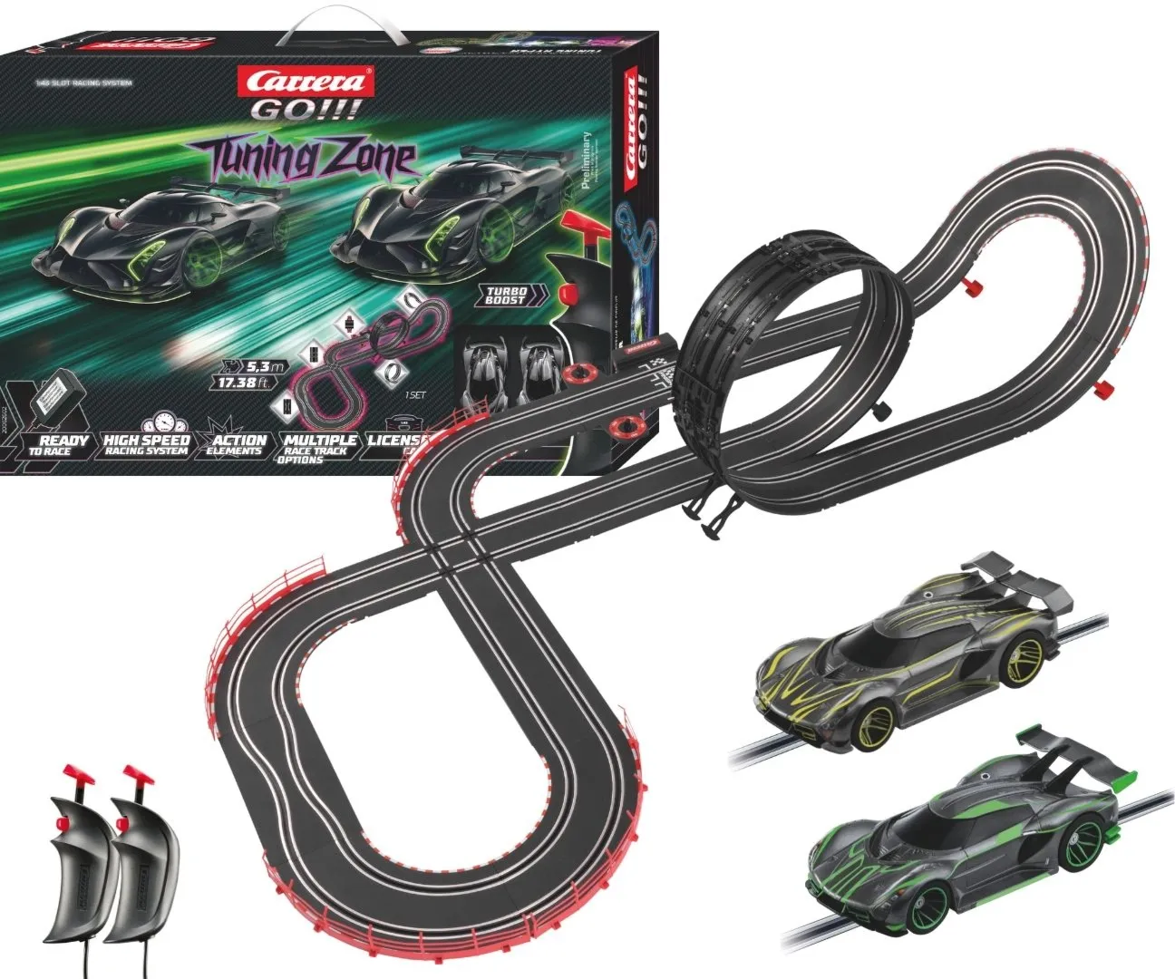 Carrera Go 20062602 Tuning Zone 5,3m