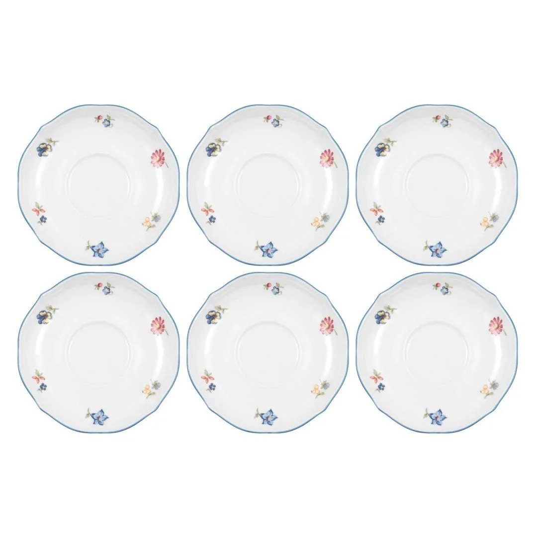 SELTMANN SONATE NOSTALGIA Zestaw 6 spodków 15 cm