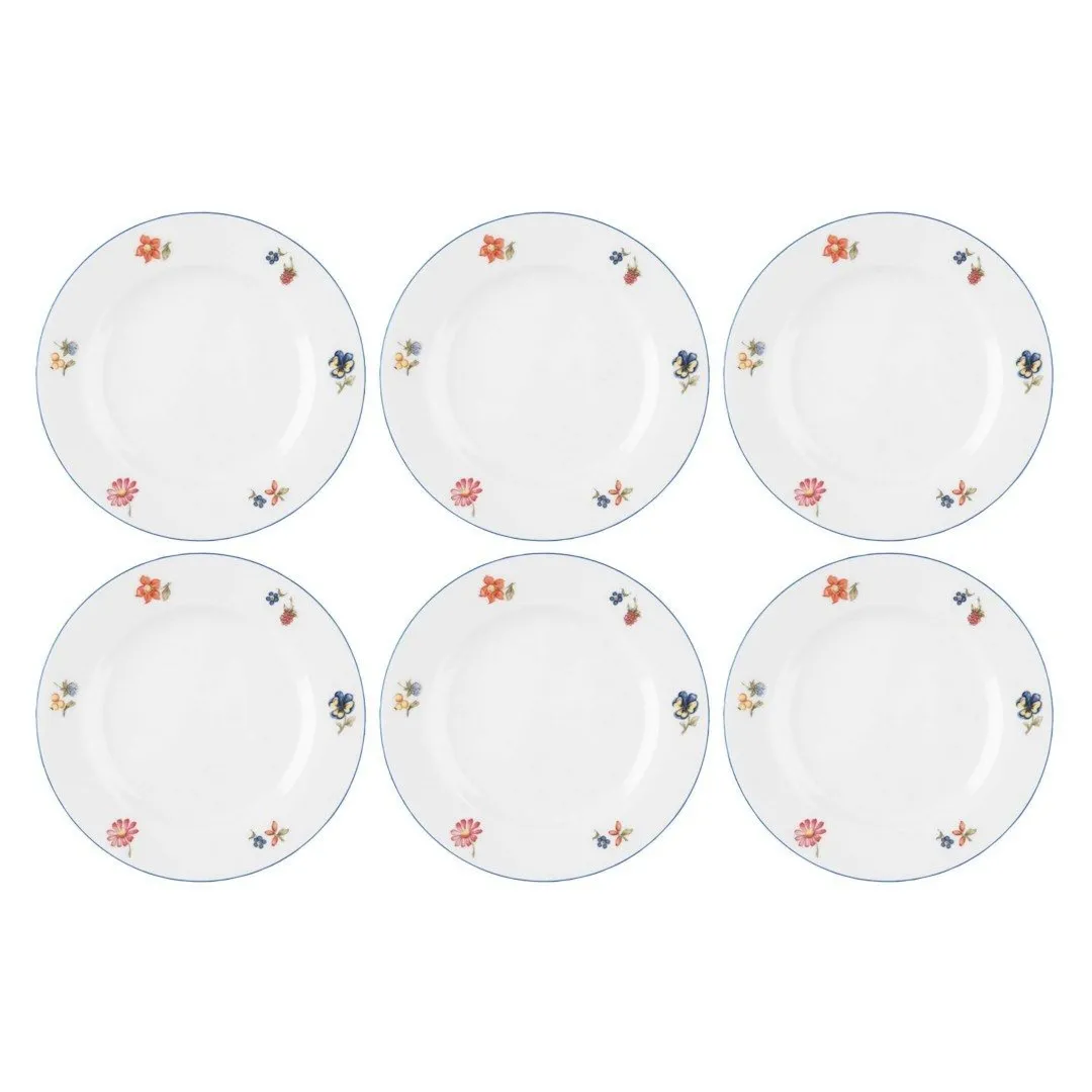 SELTMANN SONATE NOSTALGIA Zestaw 6 talerzy do sałatek 17 cm