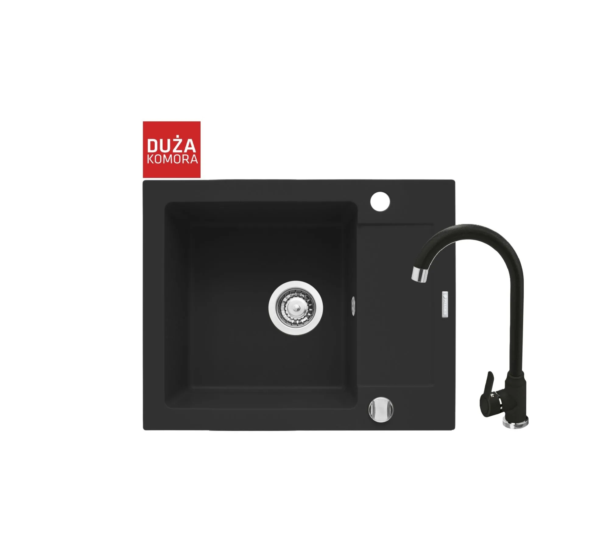 Pyramis Zlew. MIDO (62x50) 1B 1D volcano + bateria Lungo