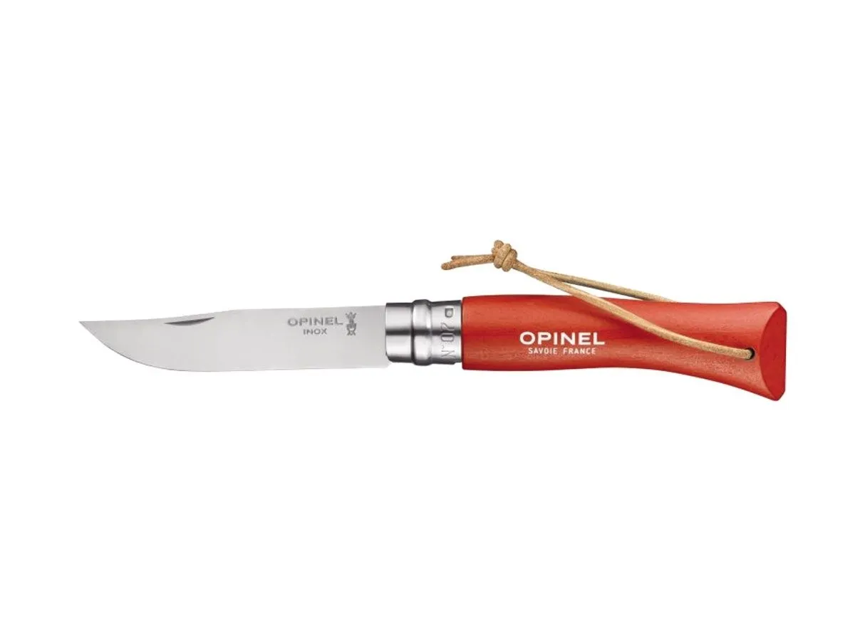 Opinel TRADIZIONE N°07 INOX BAROUDEUR "ORANGE" (002208)