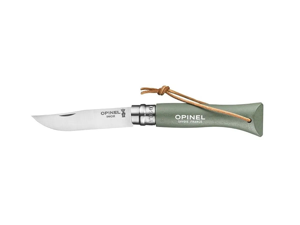 Opinel TRADIZIONE N°06 INOX BAROUDEUR "SAUGE" (002203)