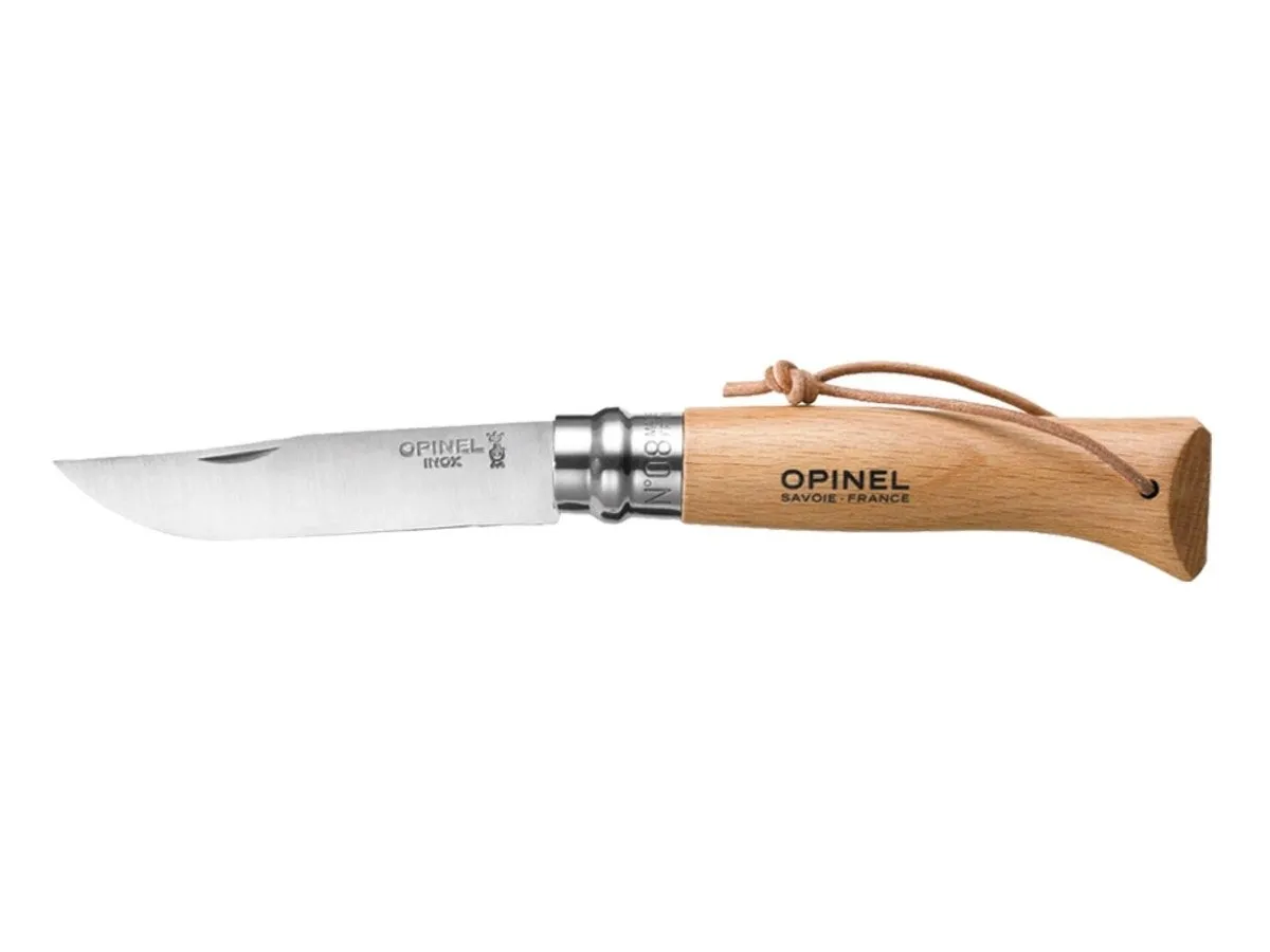 Opinel TRADIZIONE N°08 INOX BAROUDEUR "NATURAL" (001321)
