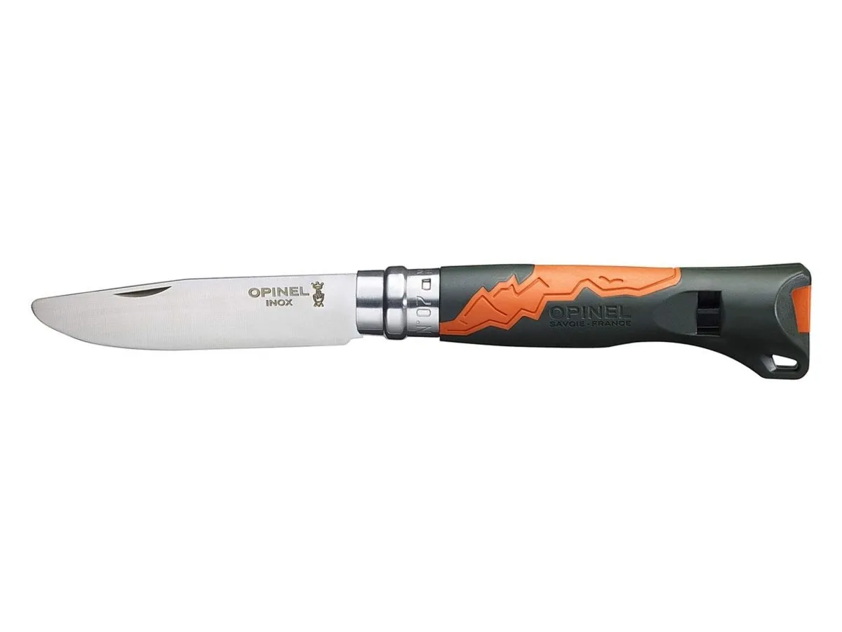 Opinel OUTDOOR JUNIOR N°07 INOX "KAKI ORANGE" (002151)