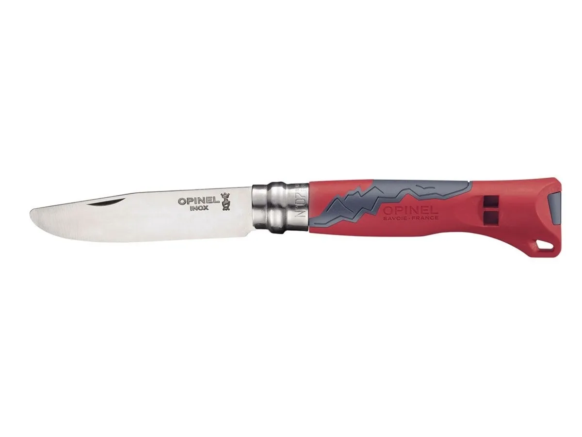 Opinel OUTDOOR JUNIOR N°07 INOX "ROUGE" (001897)