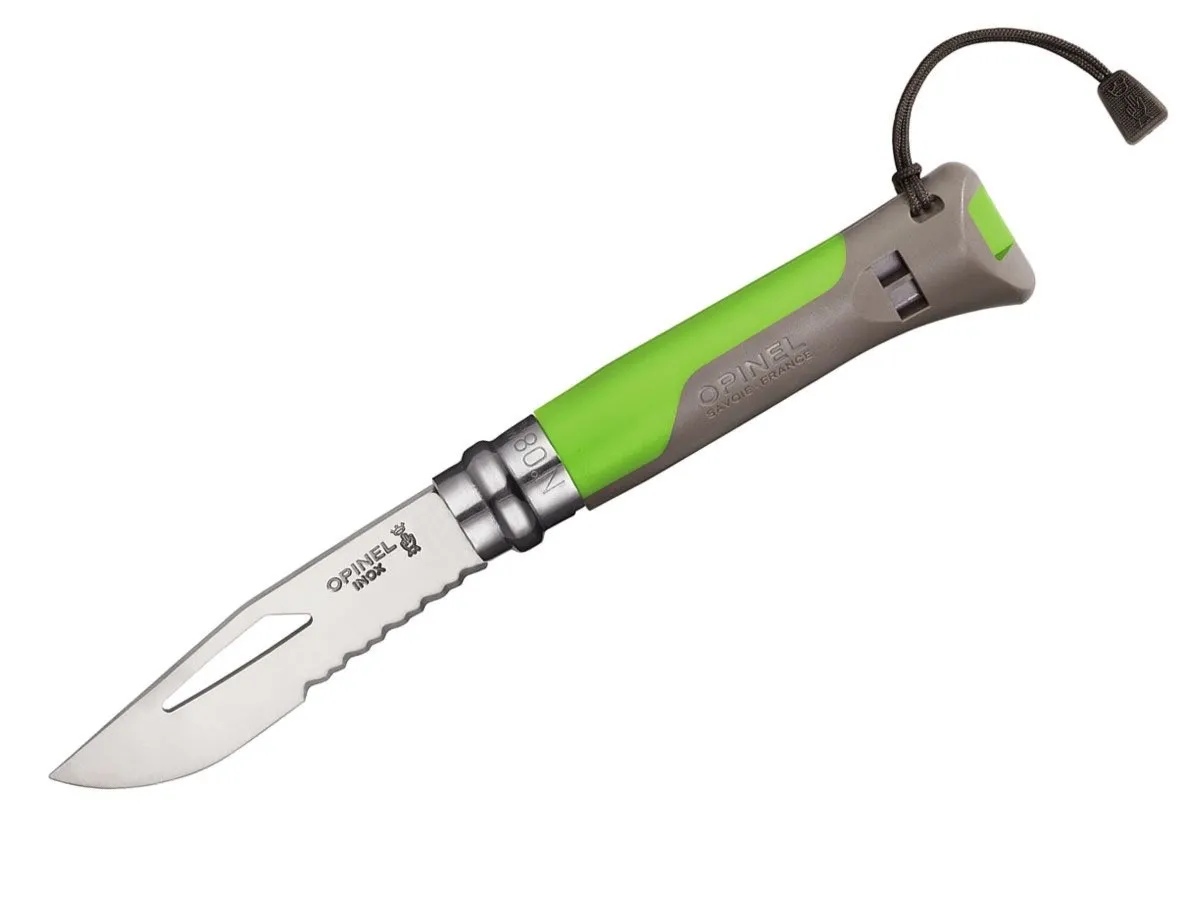 Opinel OUTDOOR N°08 INOX "TERRE/VERT" (001715)