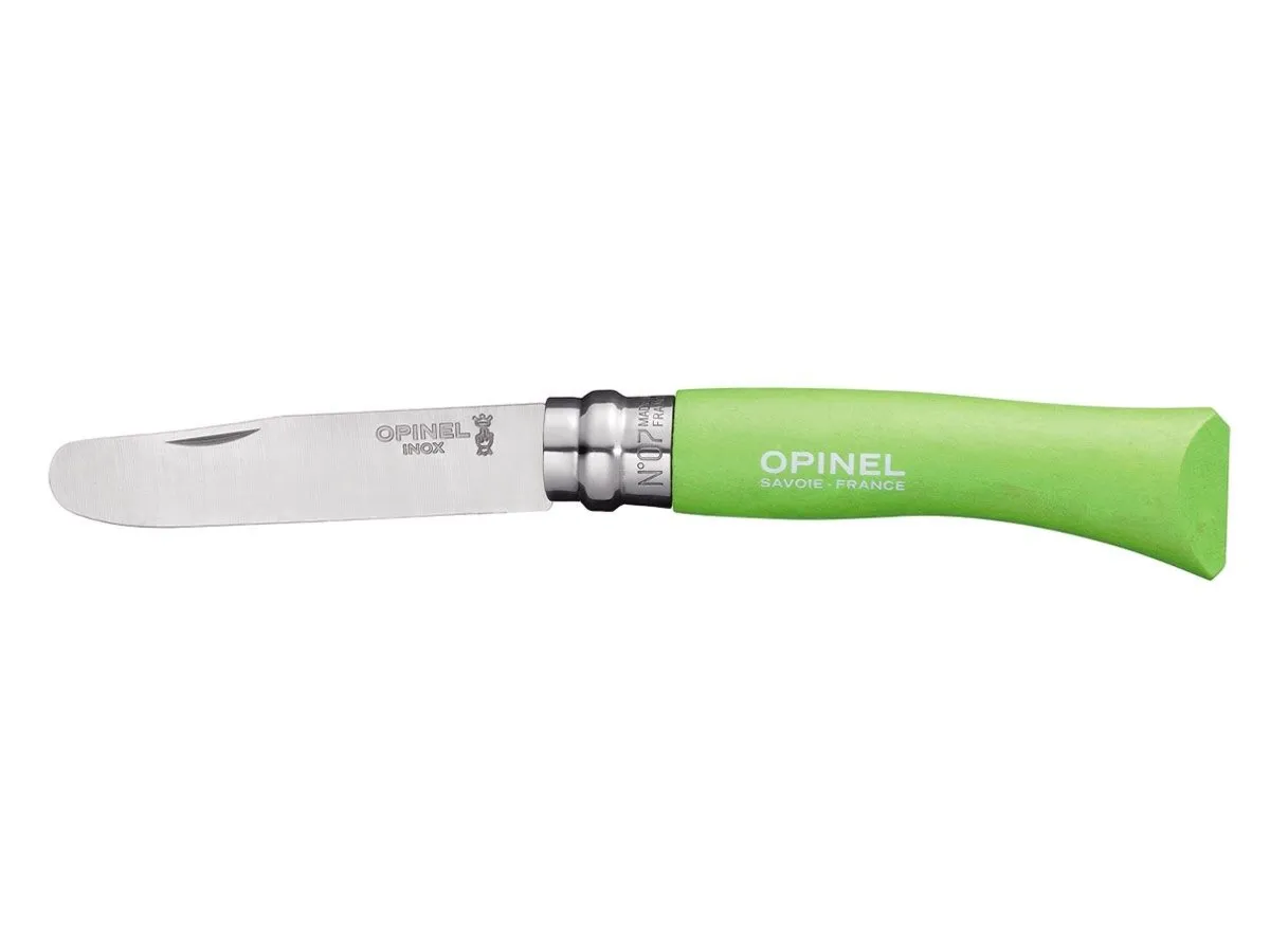 Opinel CONFEZIONE 6 PZ N°07 INOX PUNTA TONDA "POMME" (001700)