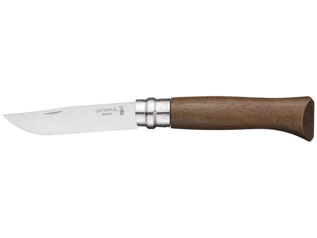 Opinel TRADIZIONE LUSSO N°08 INOX NOCE (002022)