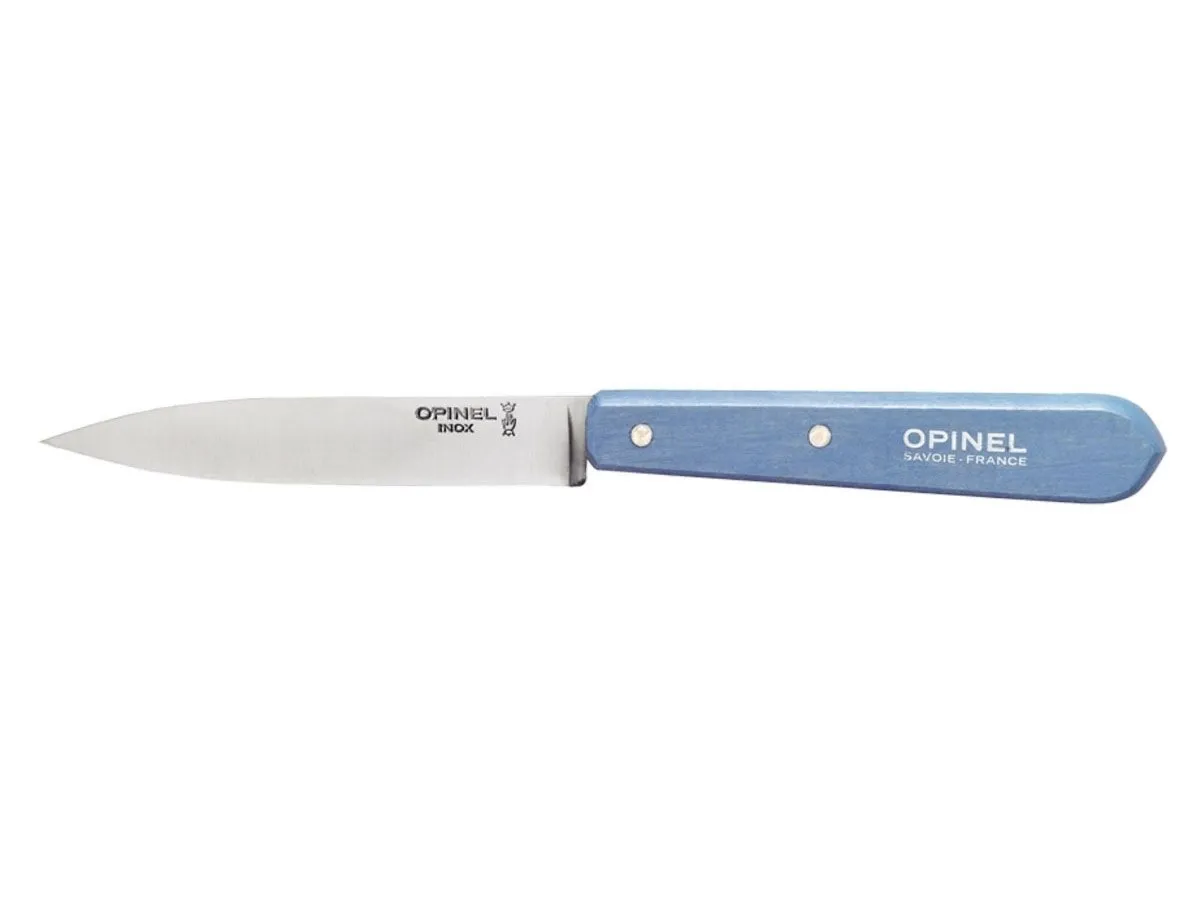 Opinel ESSENTIELS N°112 SPELUCCHINO (Paring knife) "AZUR" CM 10 (001917)
