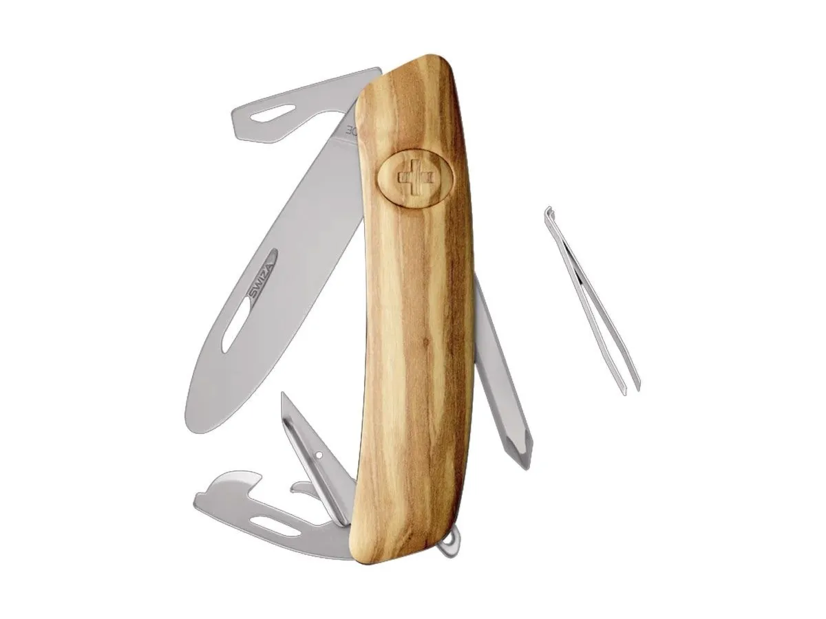 Swiza J04R AM JUNIOR Wood Olive (KNR.0047.6310)