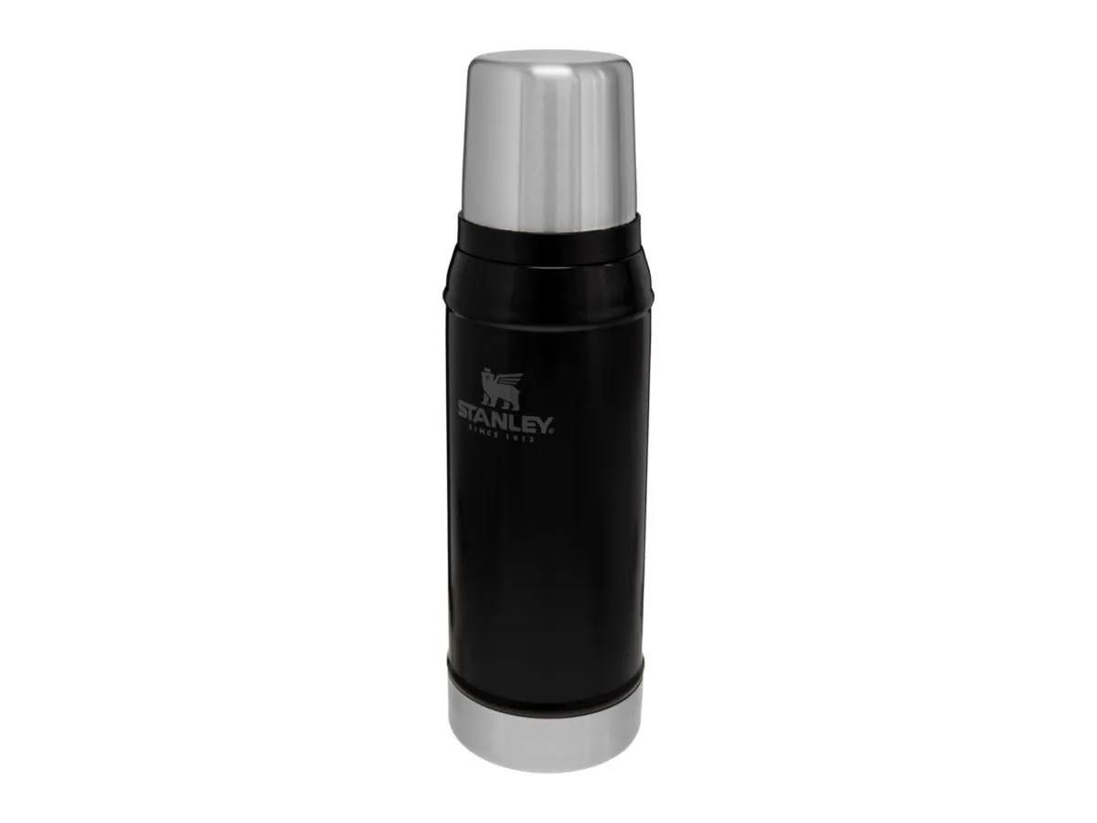 Stanley CLASSIC LEGENDARY BOTTLE SMALL 25oz /750ml Matte Black Pebble