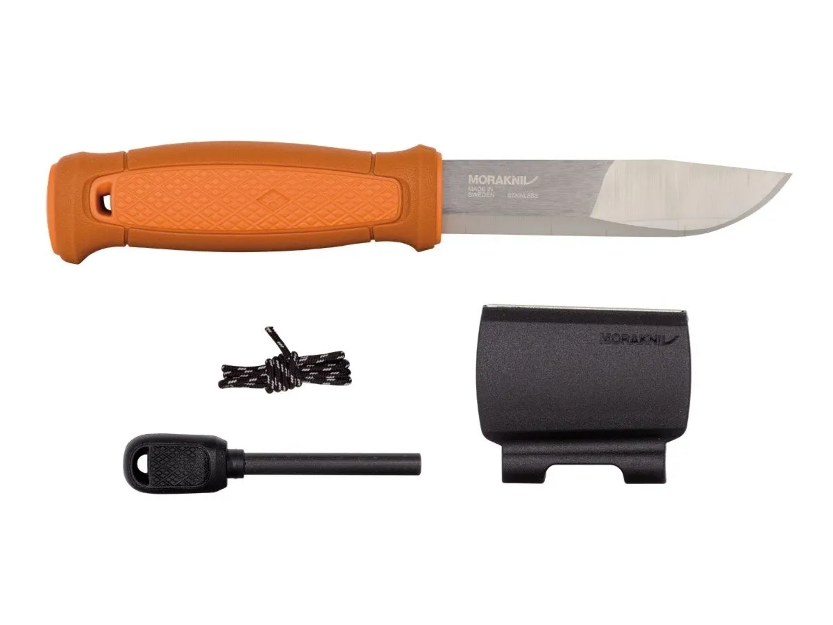 Morakniv KANSBOL WITH SURVIVAL KIT (S) Burnt Orange (13913)