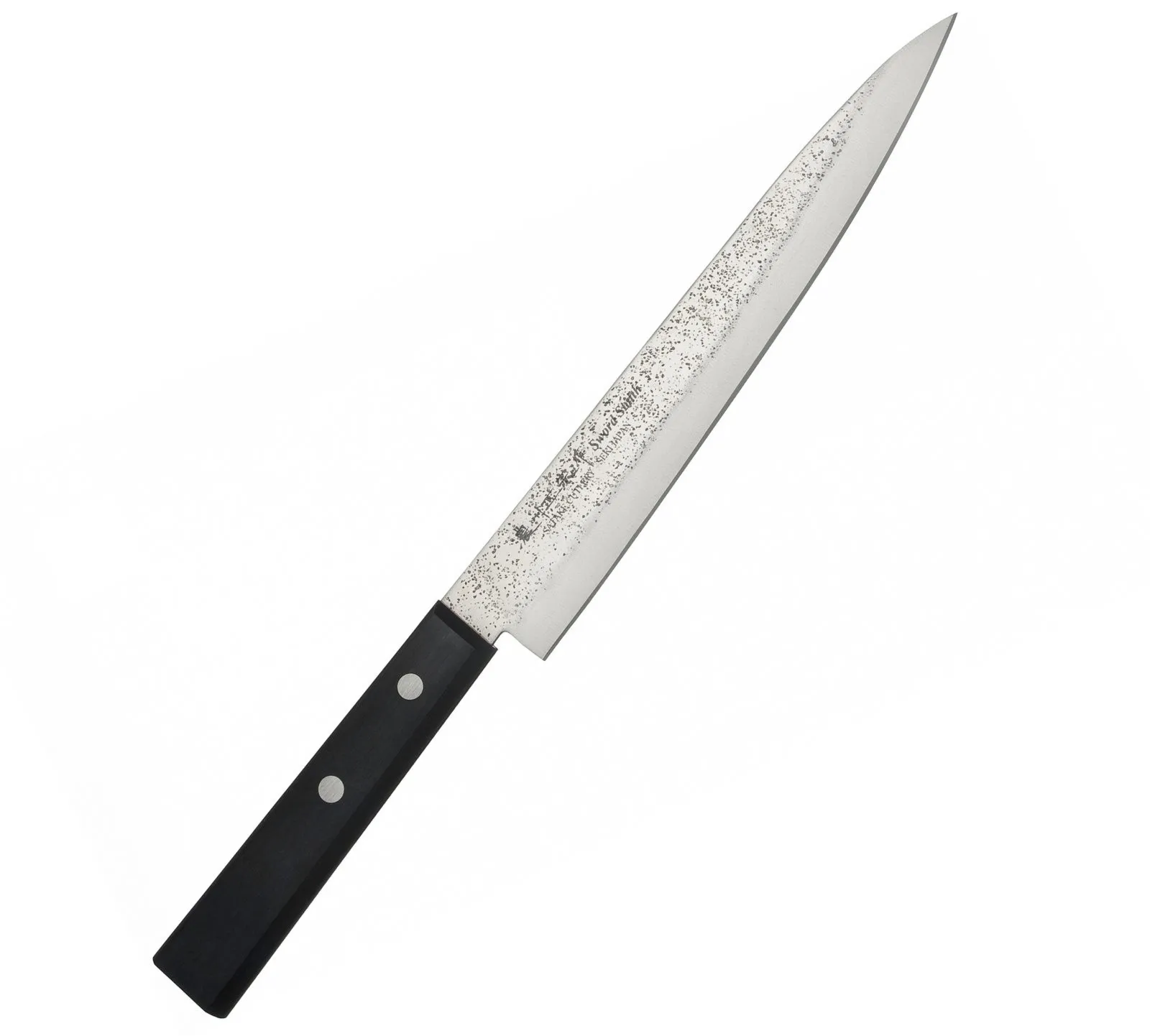 Satake Nashiji Black Pakka Nóż Yanagi-Sashimi 20,5 cm