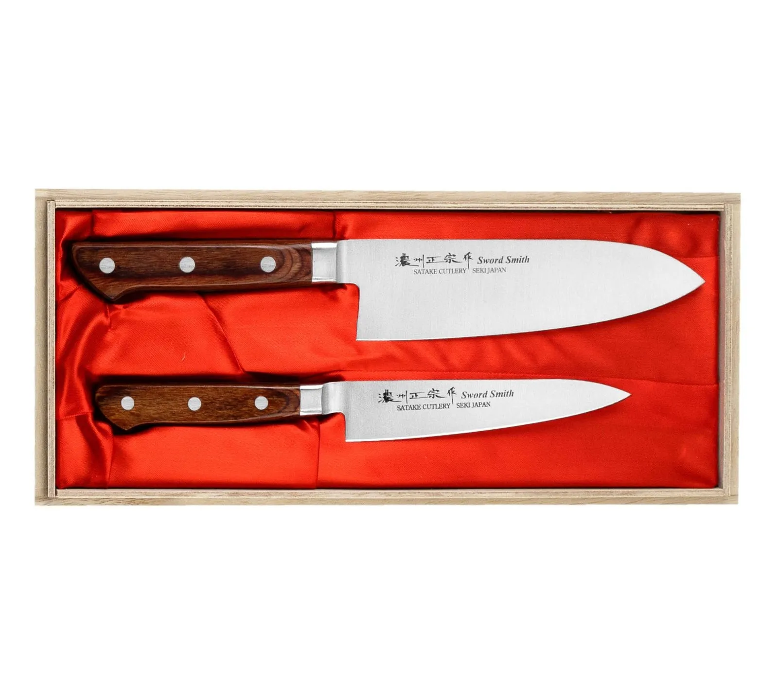 Satake Kotori Zestaw 2 noży uniwersalny + Santoku