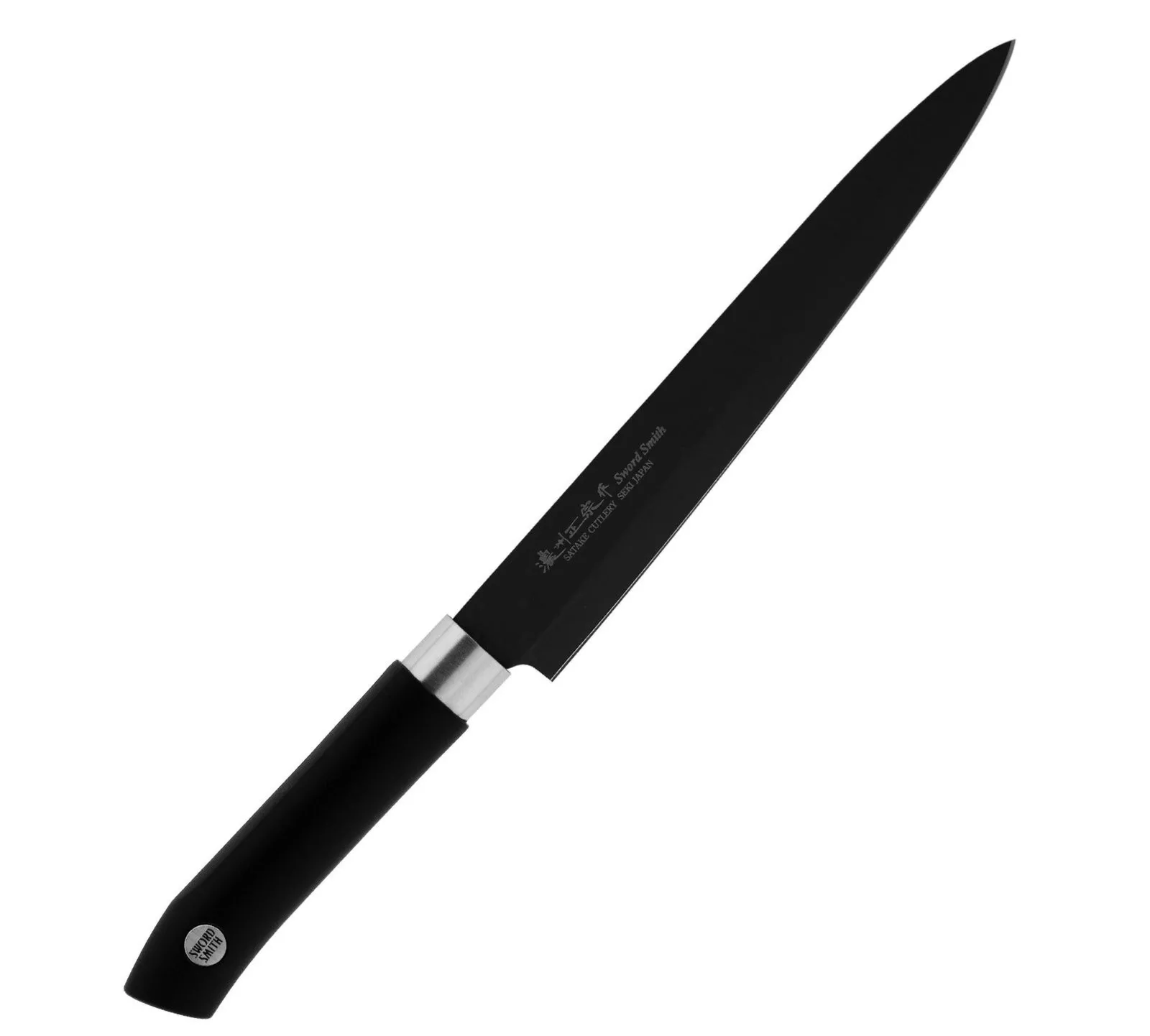 Satake Swordsmith Black Nóż Sashimi Yanagiba 21 cm