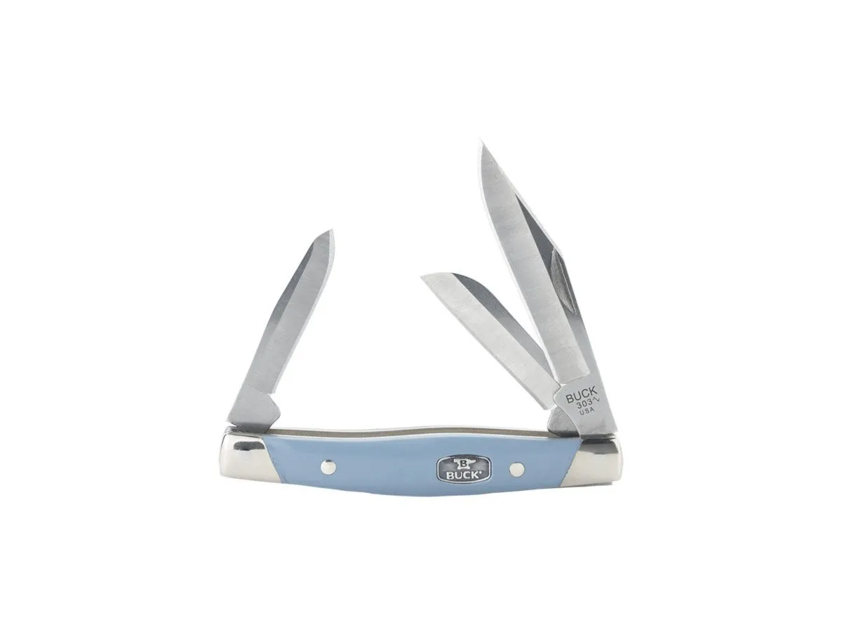 Buck CADET BLUE ACETAL COPOLYMER 420HC 303BLS-B