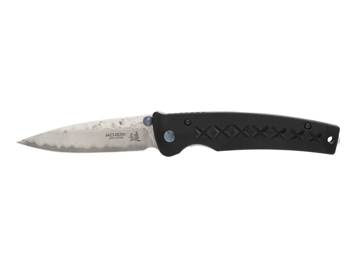 Mcusta FUSION Black Aluminium/Damascus MC-161D