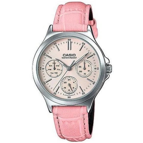Damski Zegarek Casio Collection LTP-V300L-4A – Klasyczna Elegancja w Odcieniach Różu