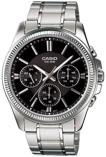 Męski Zegarek Casio Collection MTP-1375D-1AVEF – Sportowa Elegancja i Multifunkcja
