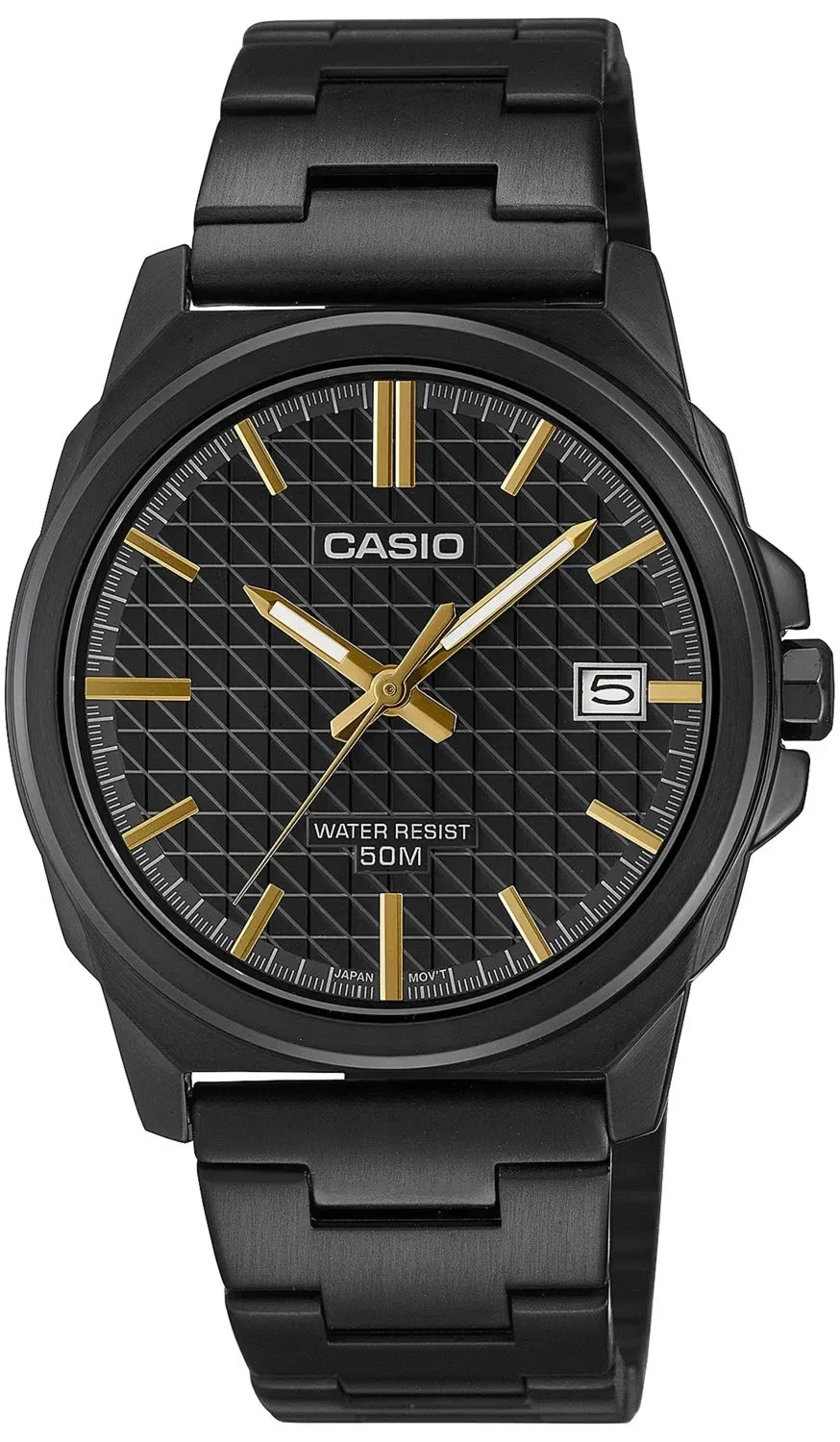 Męski Zegarek Casio Classic MTP-E720B-1AVDF – Mroczny Minimalizm i Styl Military